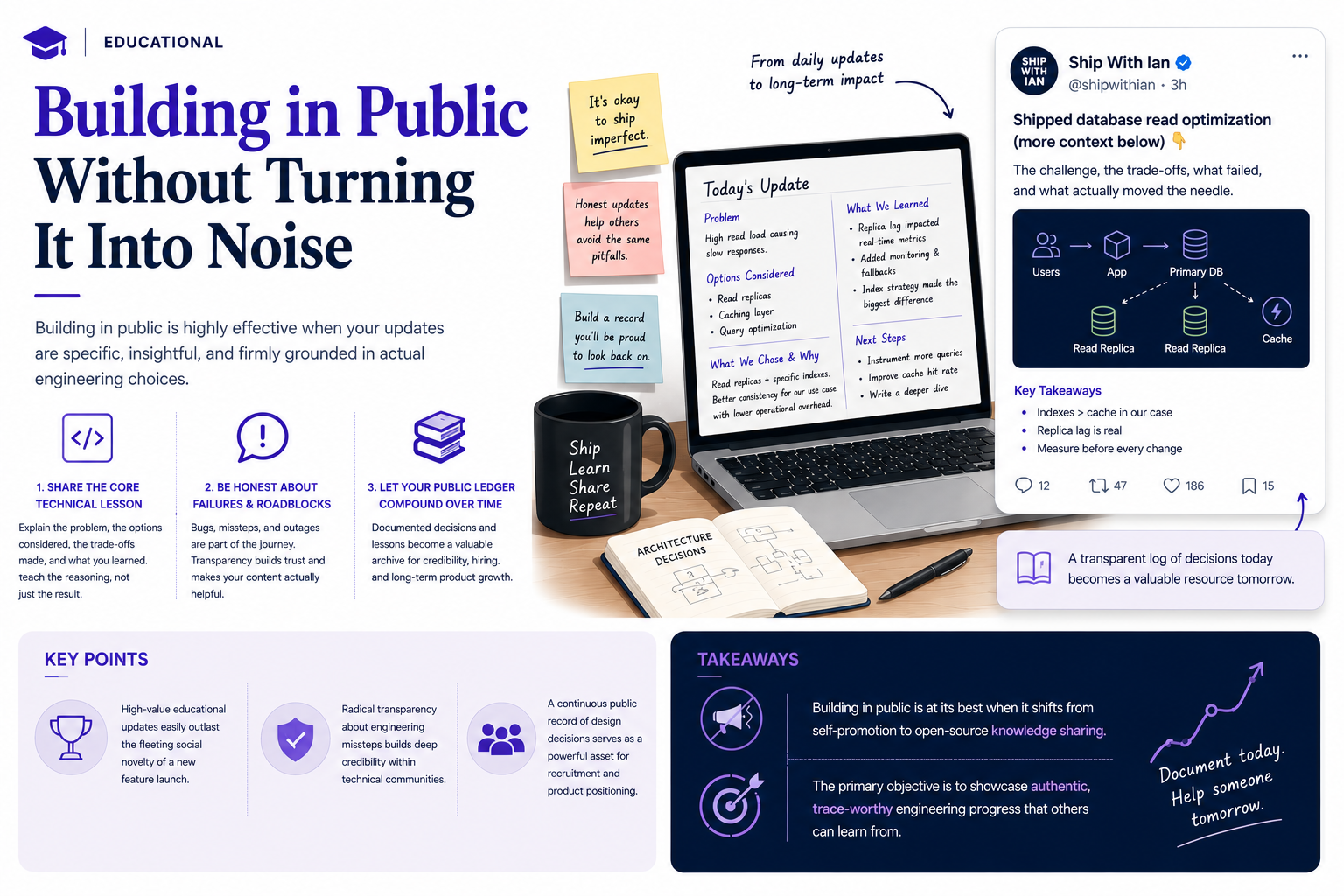 Building in Public Without Turning It Into Noise